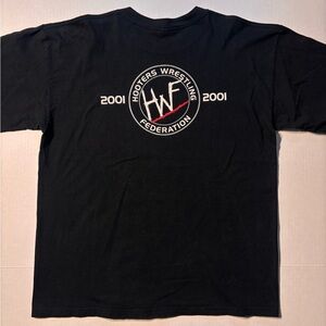 Vtg Hooters WWF Wrestling Federation Louisville Kentucky Y2K  Promo T-shirt XL